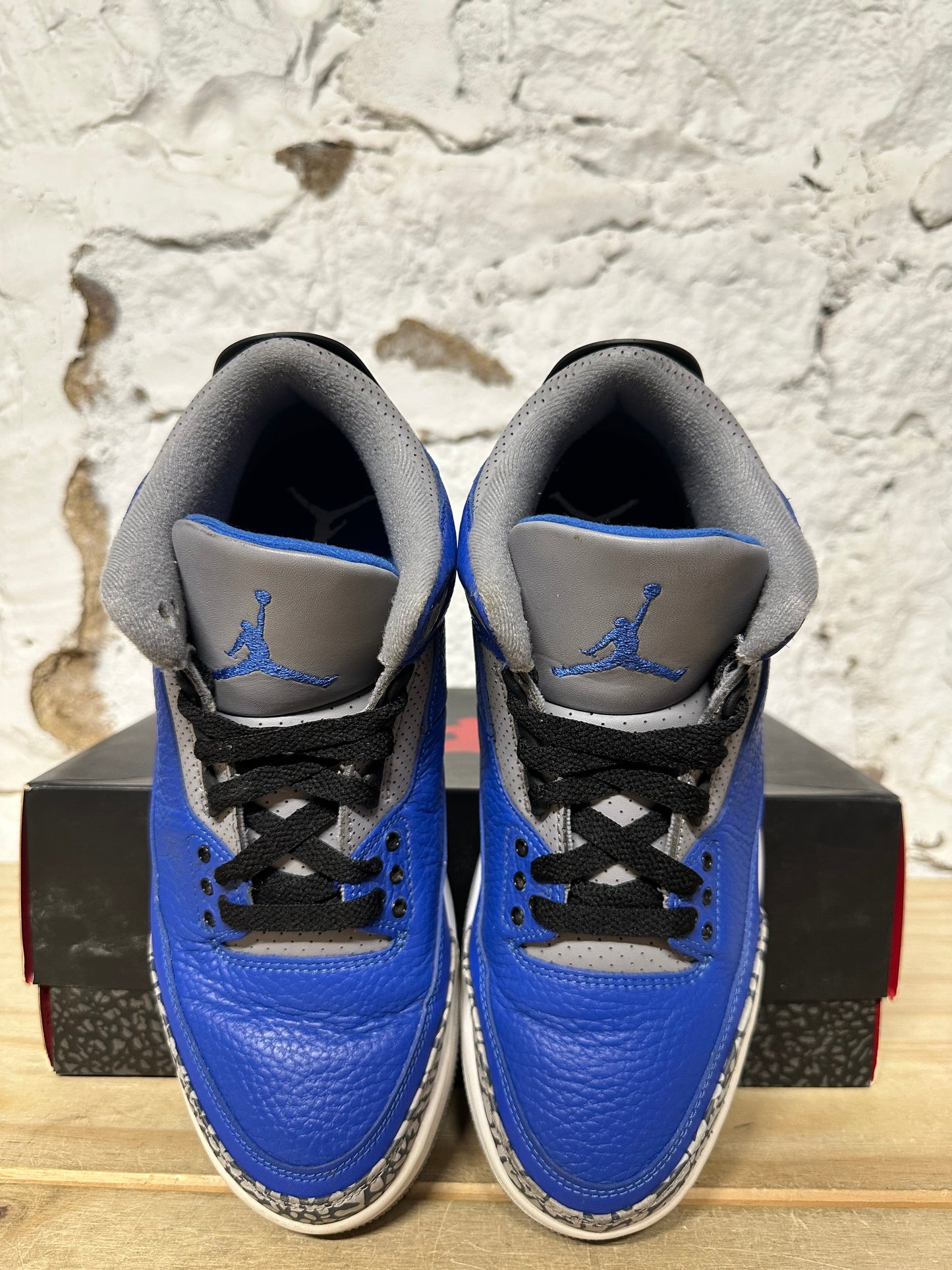 Air Jordan 3 Varsity Royal Cement Sz 8