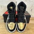 Air Jordan 1 High Patent Gold Toe Sz 10