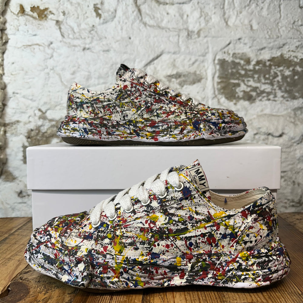 Maison Mihara Paint Splatter Peterson 23 Sneaker Sz 10 (43)