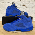 Air Jordan 5 Blue Suede Sz 13