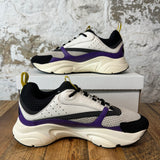 Dior B22 White Black Purple Sz 10 (43) No Box