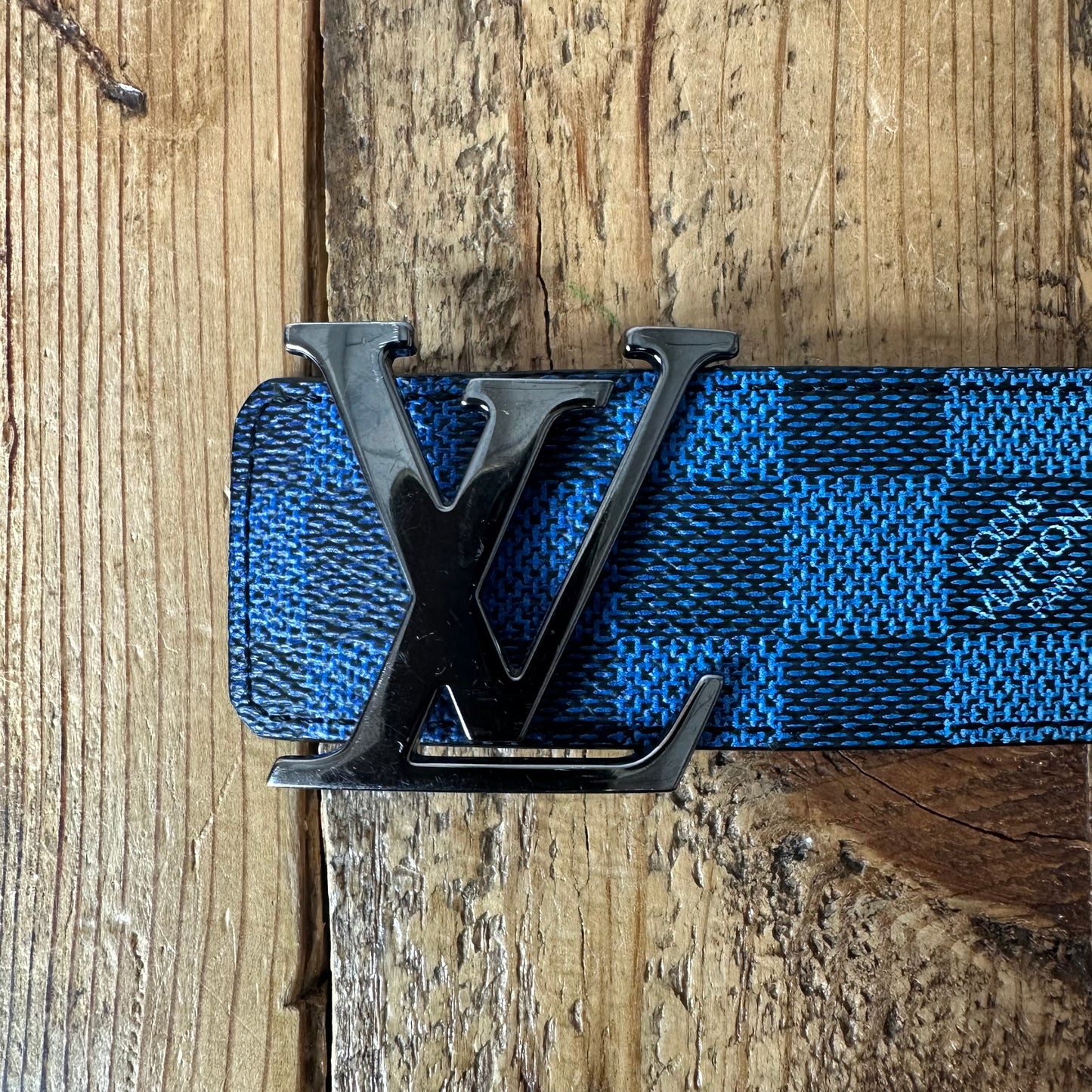 Louis Vuitton Rainbow Damier Belt Sz (100)