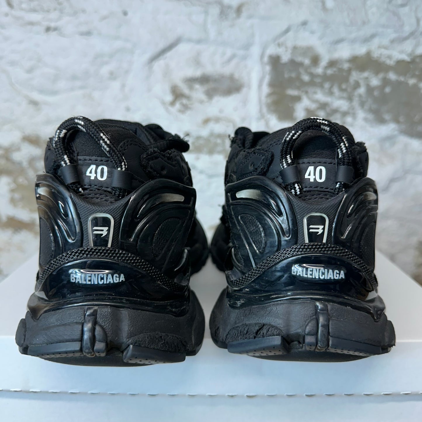 Balenciaga Runner Triple Black Sneaker Sz 7 (40)
