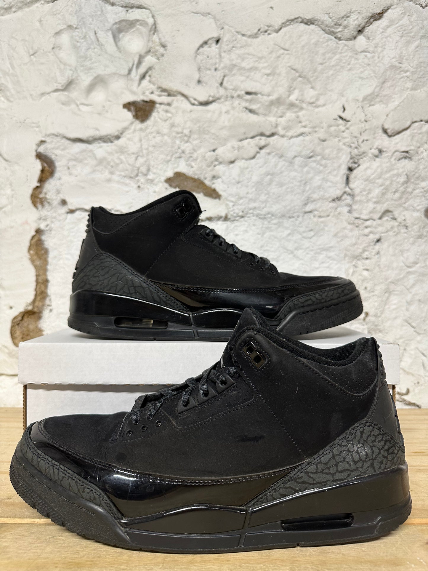 Air Jordan 3 Black Cat Sz 12