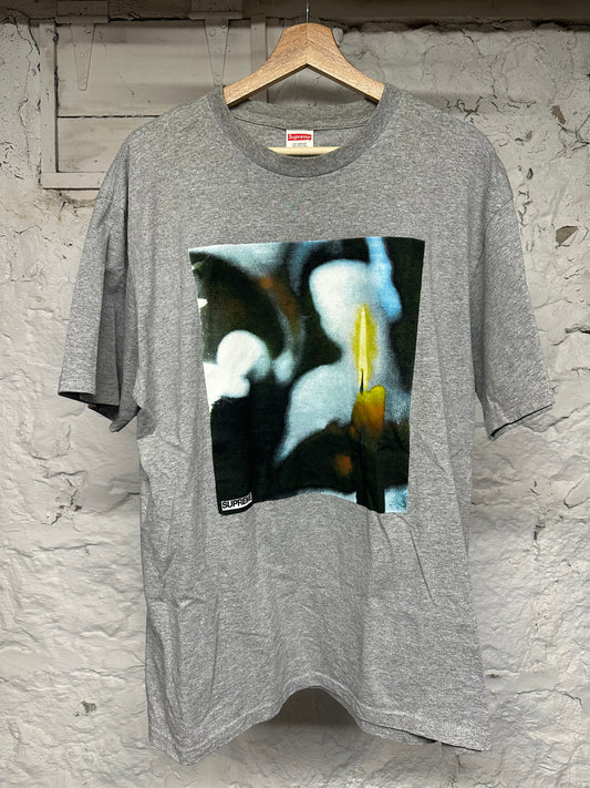 Supreme Candle Grey T-Shirt Sz L