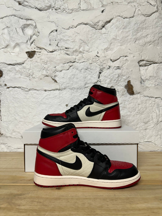 Air Jordan 1 Bred Toe Sz 8.5
