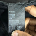 Amiri Varsity 22 Patch Black Denim Jeans Sz 38