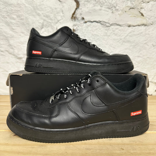 Supreme Af1 Black Sz 10