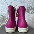 Rick Owens High Hot Pink Milk Sneaker Sz 10.5 (43.5)
