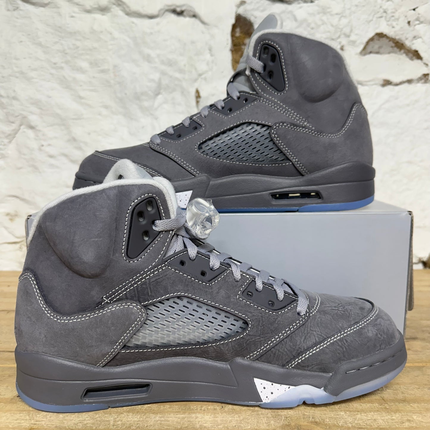 Air Jordan 5 Wolf Grey Sz 10 DS