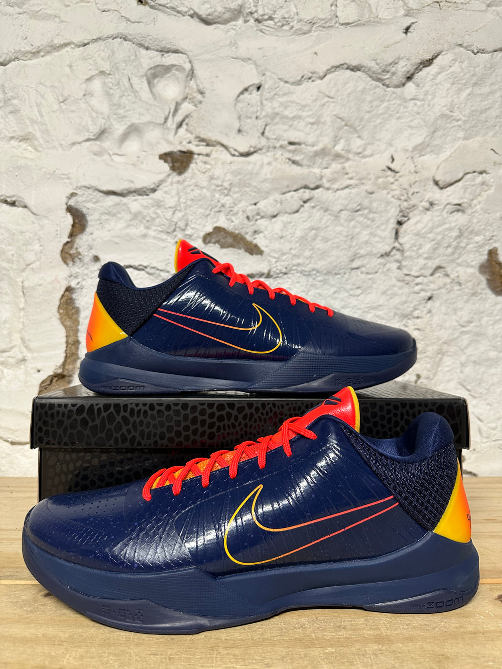 Nike Kobe 5 Protro Caitlin Clark Indiana Fever Sz 15 DS