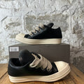 Rick Owens Jumbo Lace Puffer Black Milk Sneaker Sz 9.5 (42.5)