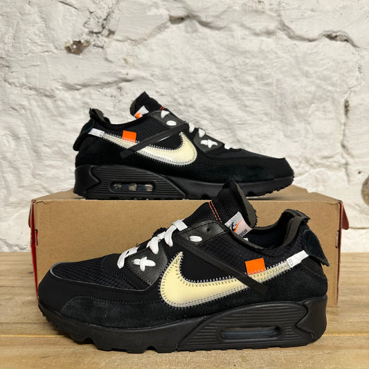 Nike Air Max 90 Off-White Black Sz 9.5