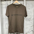 Givenchy Spellout Brown T-Shirt Sz S