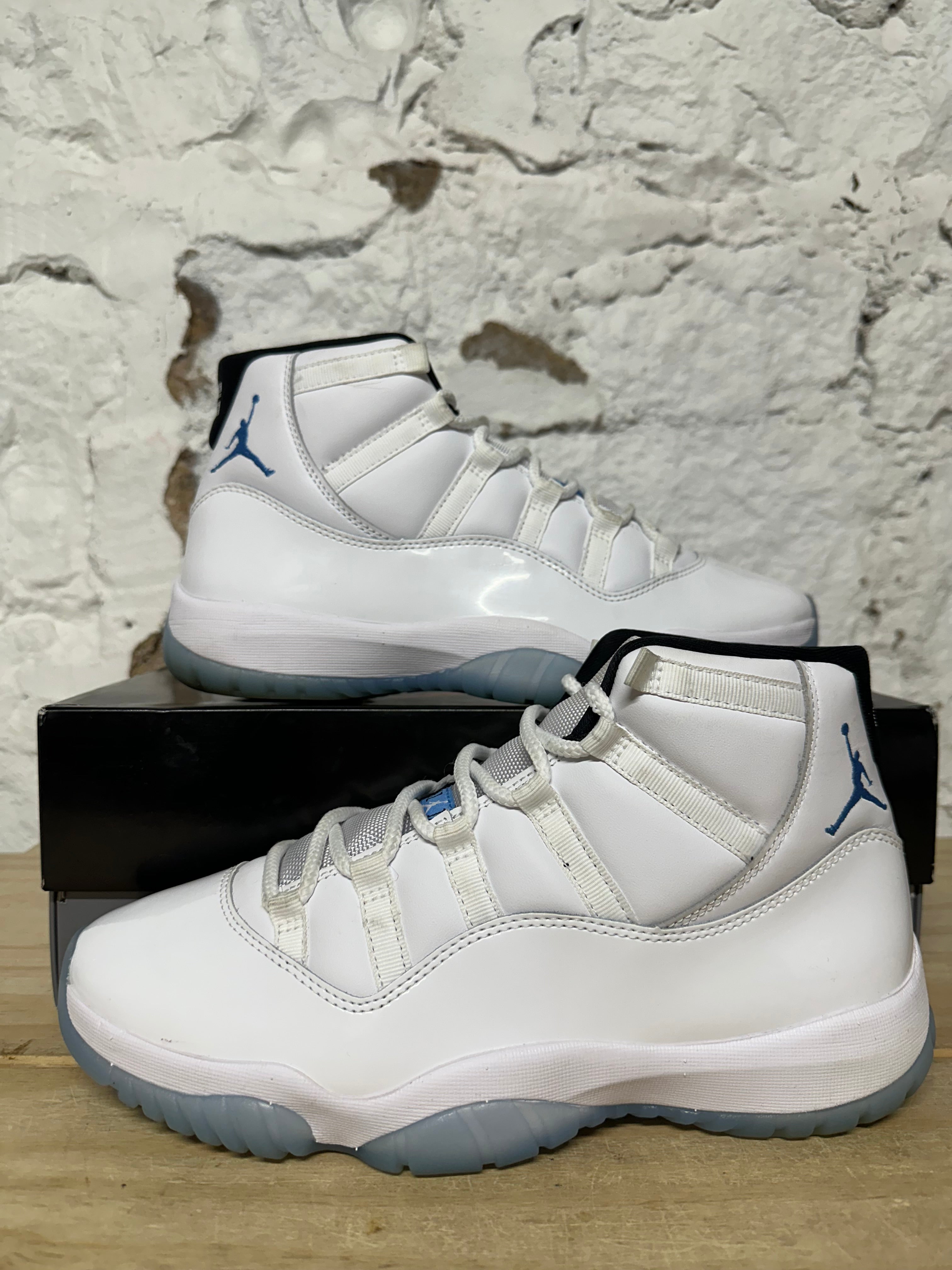 Air Jordan 11 High Legend Blue Sz 10