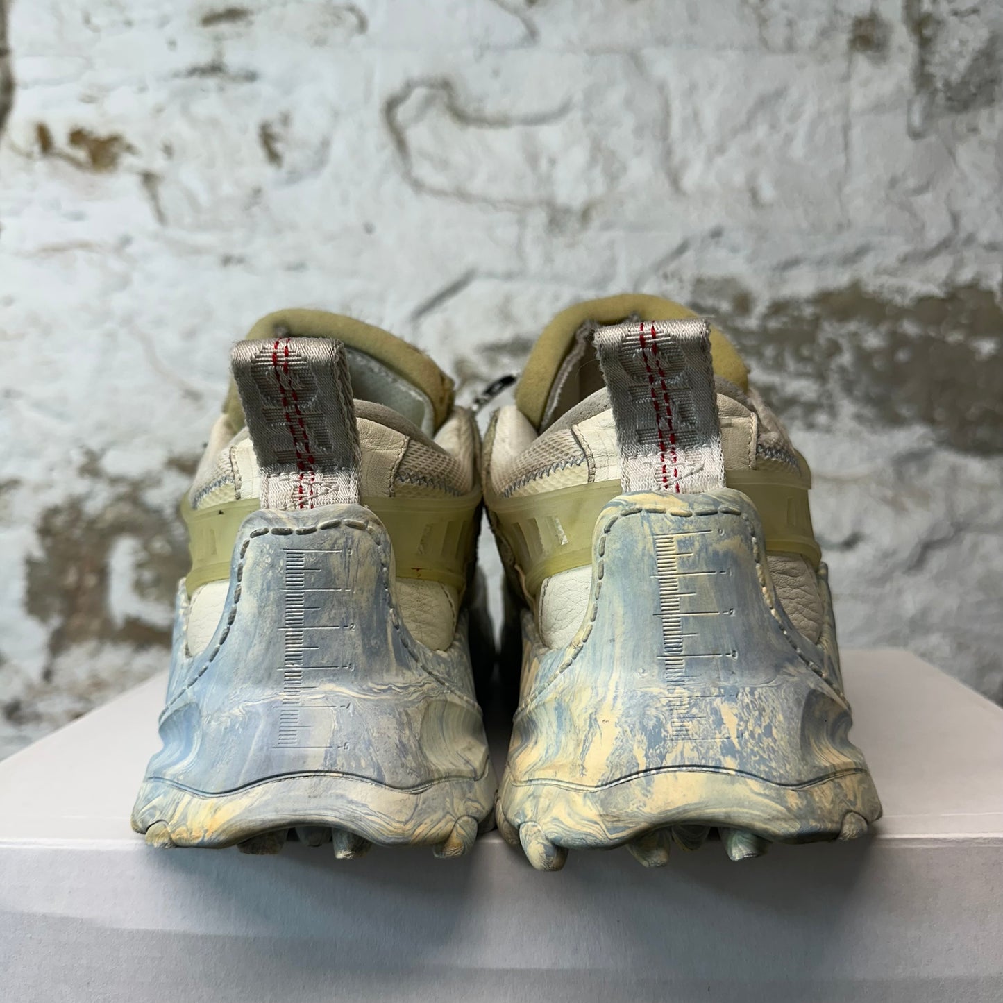 Off-White ODSY 1000 Cream Blue Sneaker Sz 9 (42)