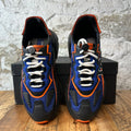 Dolce Gabbana Black Orange Blue Daymaster Sneaker Sz 11 (44)