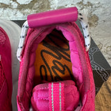 Versace Chain Reaction Pink White Sneaker Sz 10.5 (43.5)