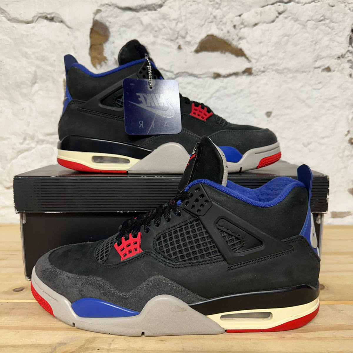 Air Jordan 4 Rare Air White Lettering Sz 9.5