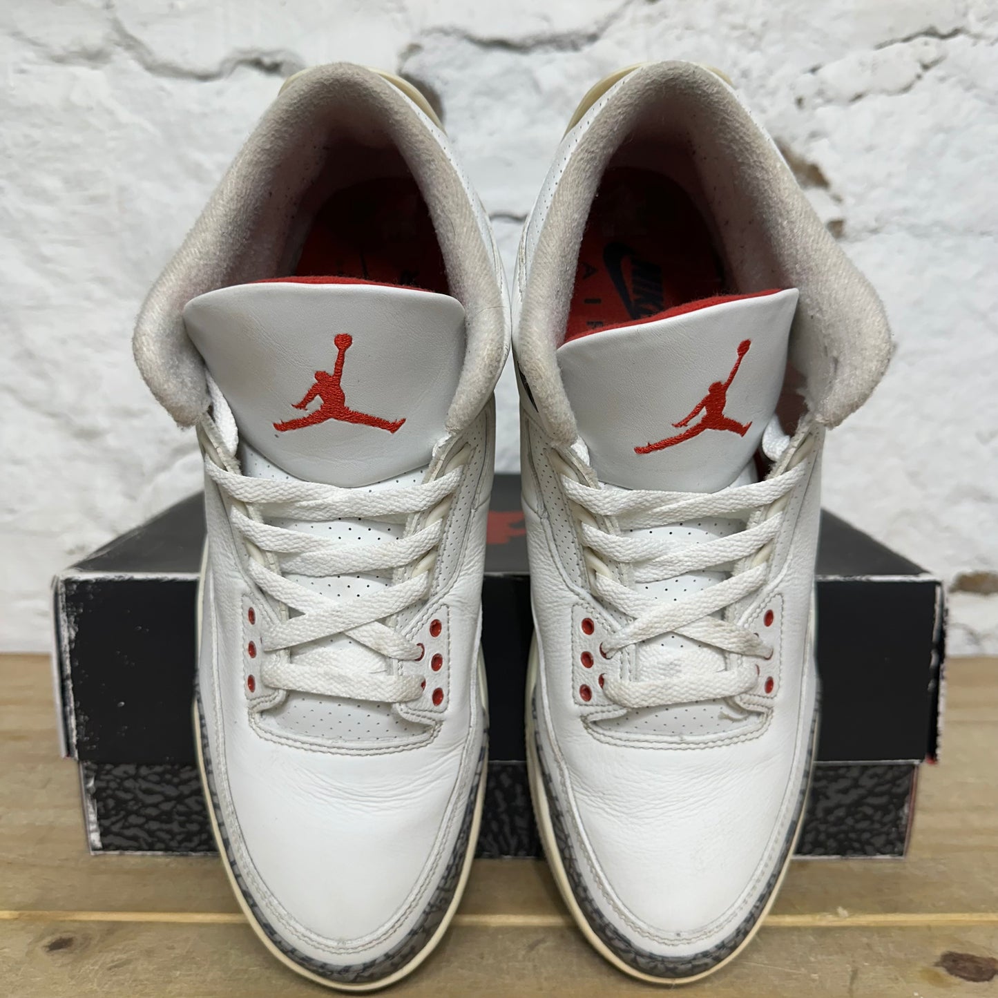 Air Jordan 3 White Cement Reimagined Sz 10.5