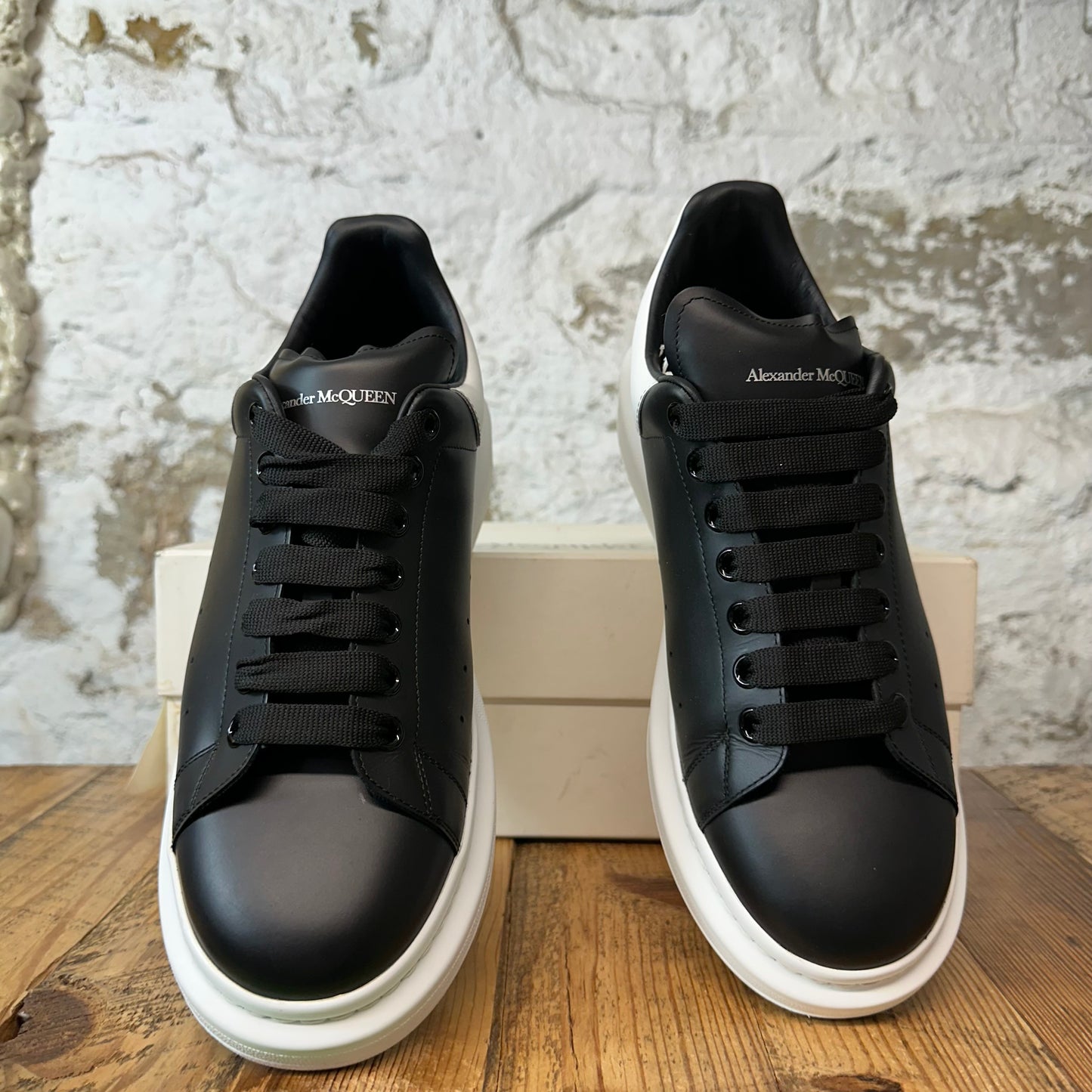 Alexander McQueen White Tab Black White Sneaker Sz 11 (44)