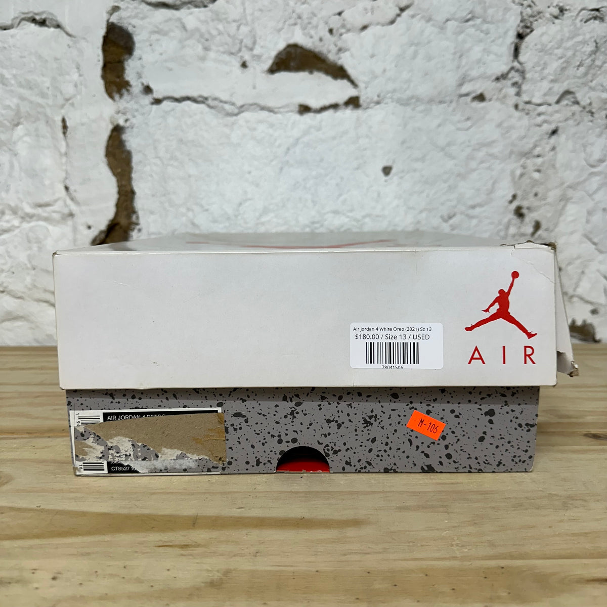 Air Jordan 4 White Oreo (2021) Sz 13