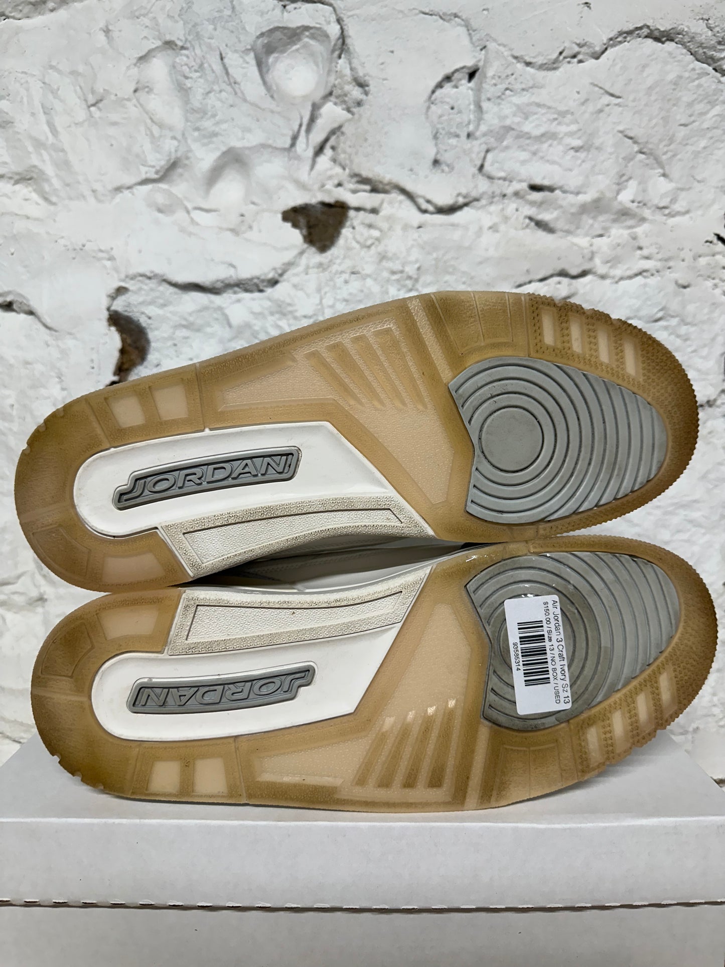 Air Jordan 3 Craft Ivory Sz 13