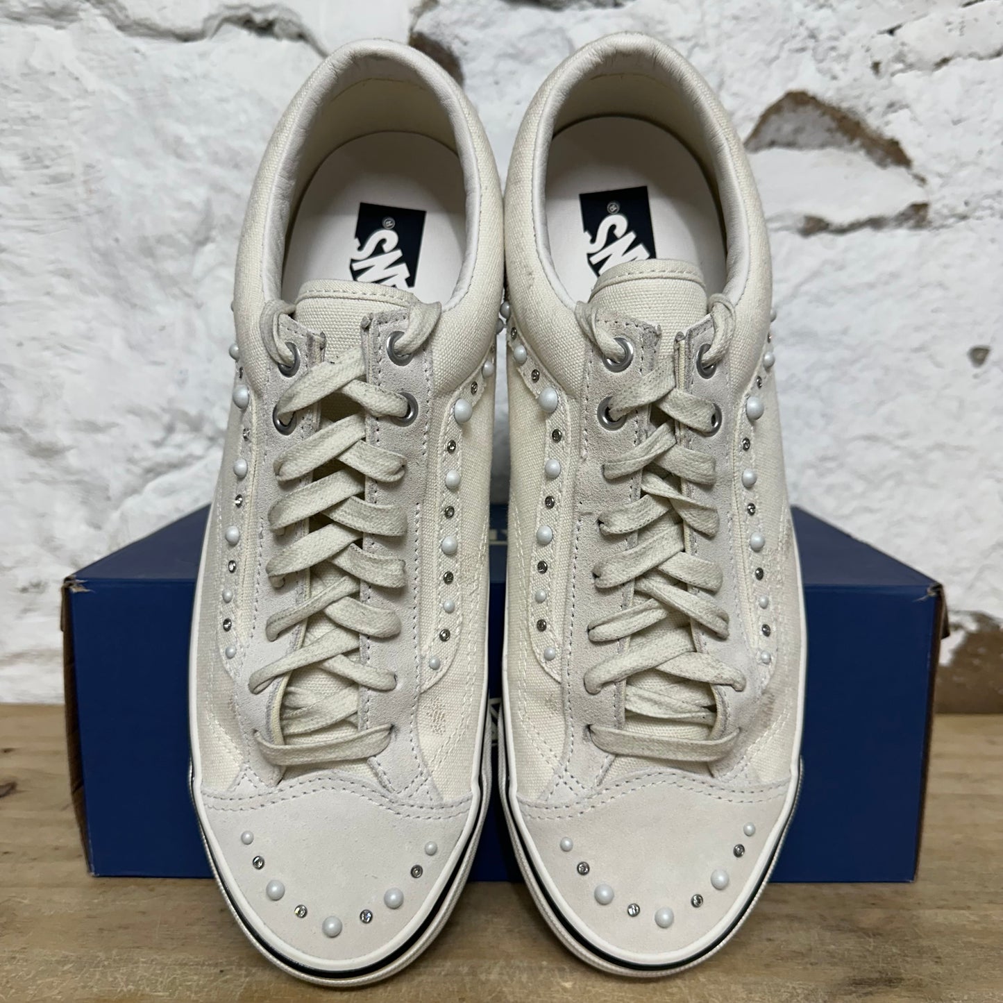 Vans LX Old School Peartized Marshmallow Sz 11