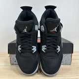 Air Jordan 4 Black Canvas Sz 5Y