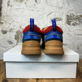 Gucci Flashtrek Red Blue Brown Boot Sneaker Sz 7