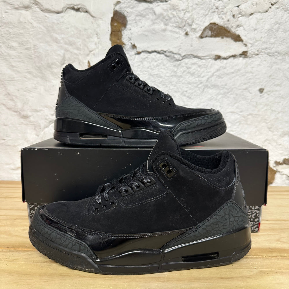 Air Jordan 3 Black Cat (2025) Sz 8