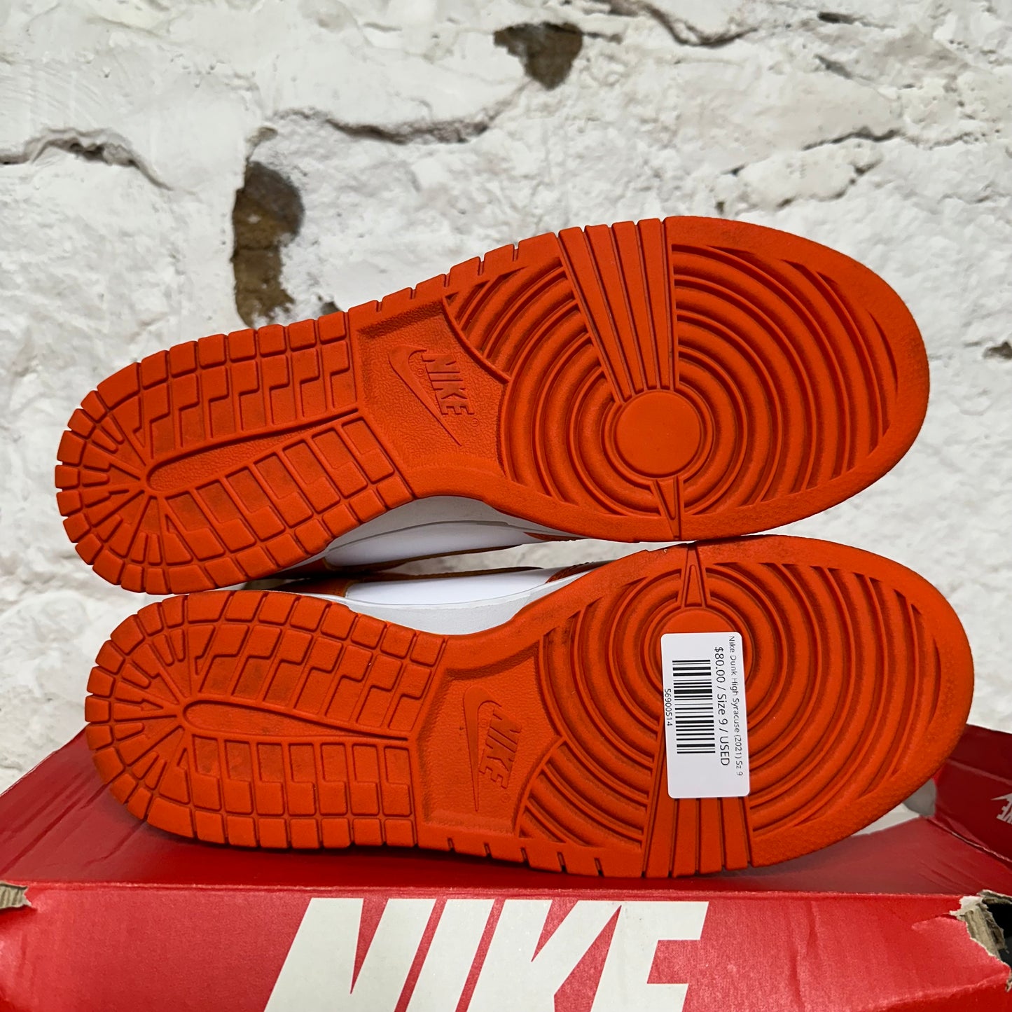 Nike Dunk High Syracuse (2021) Sz 9