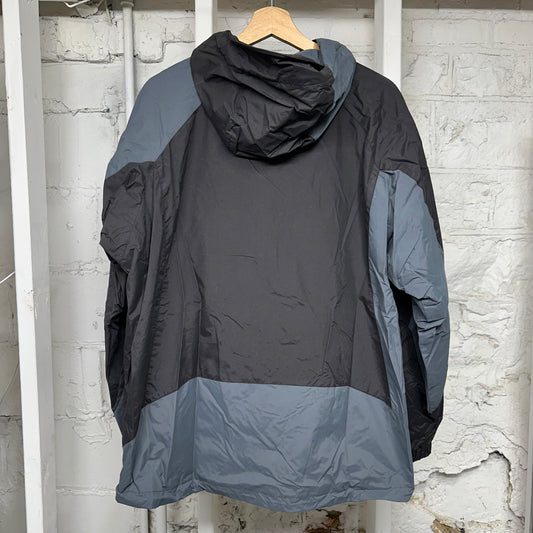 Palace Black Grey Zip Up Jacket Sz M