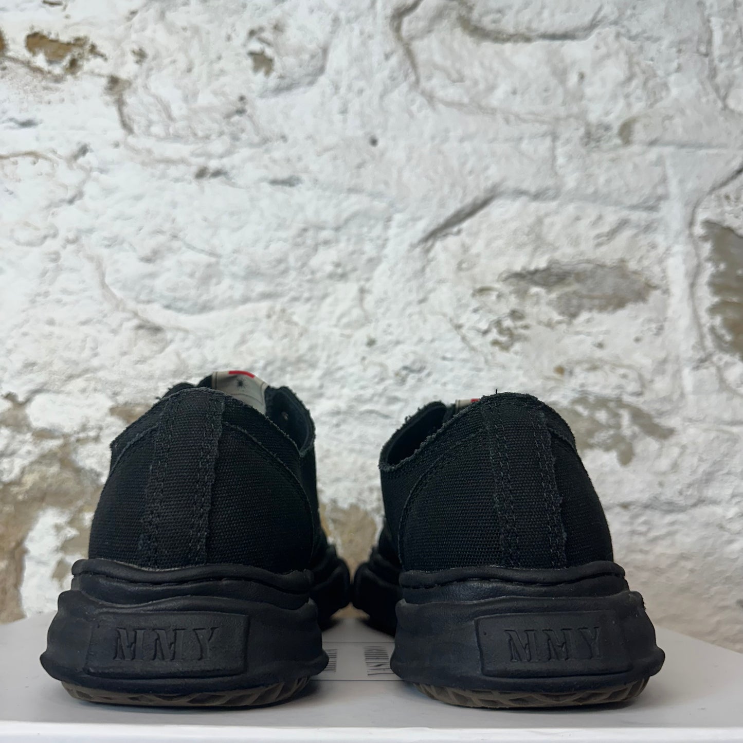 Maison Mihara Triple Black Peterson Sneaker Sz 14 (47)