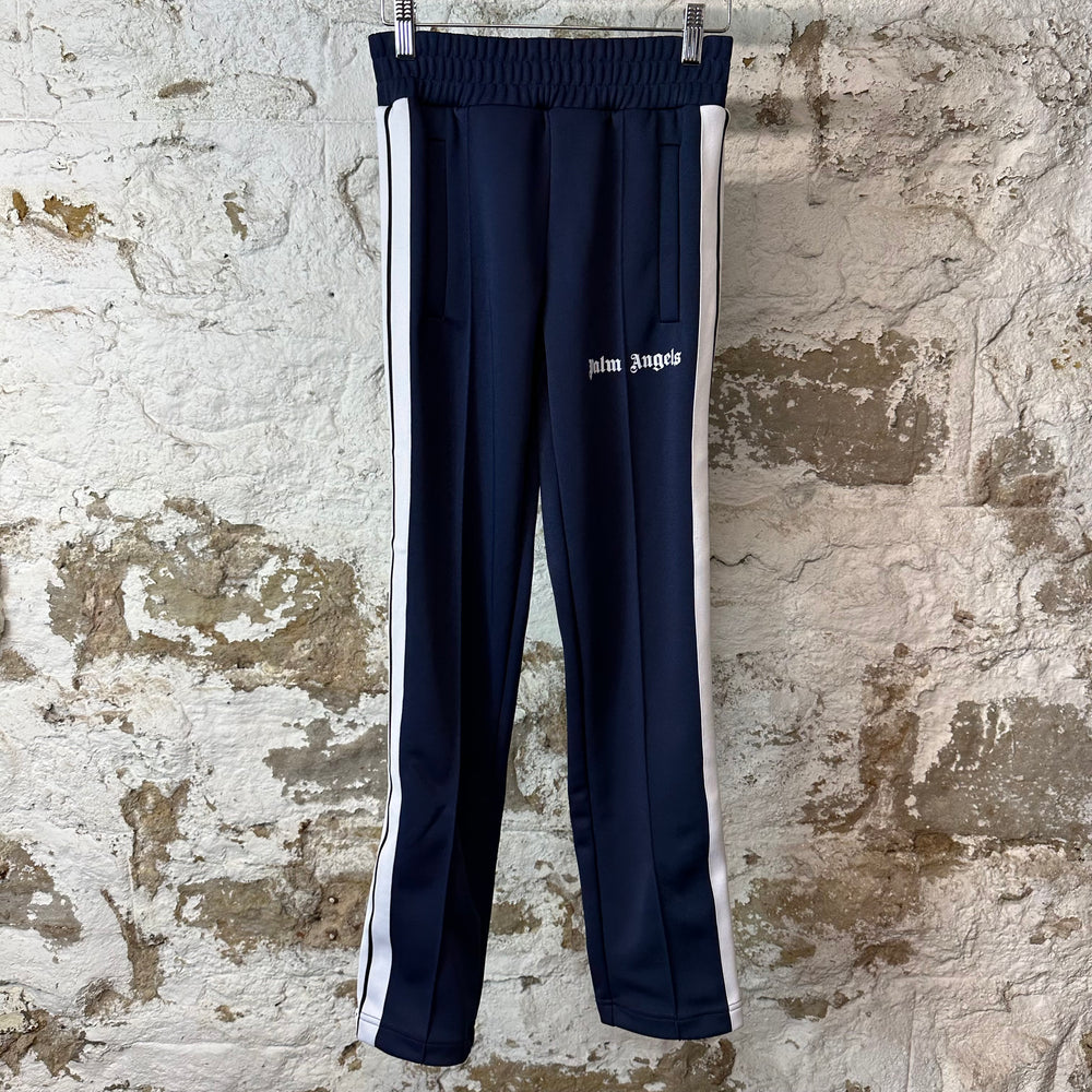 Palm Angels Navy White Track Pants NEW