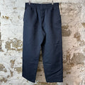 Bottega Veneta Navy Nylon Pants Sz XL