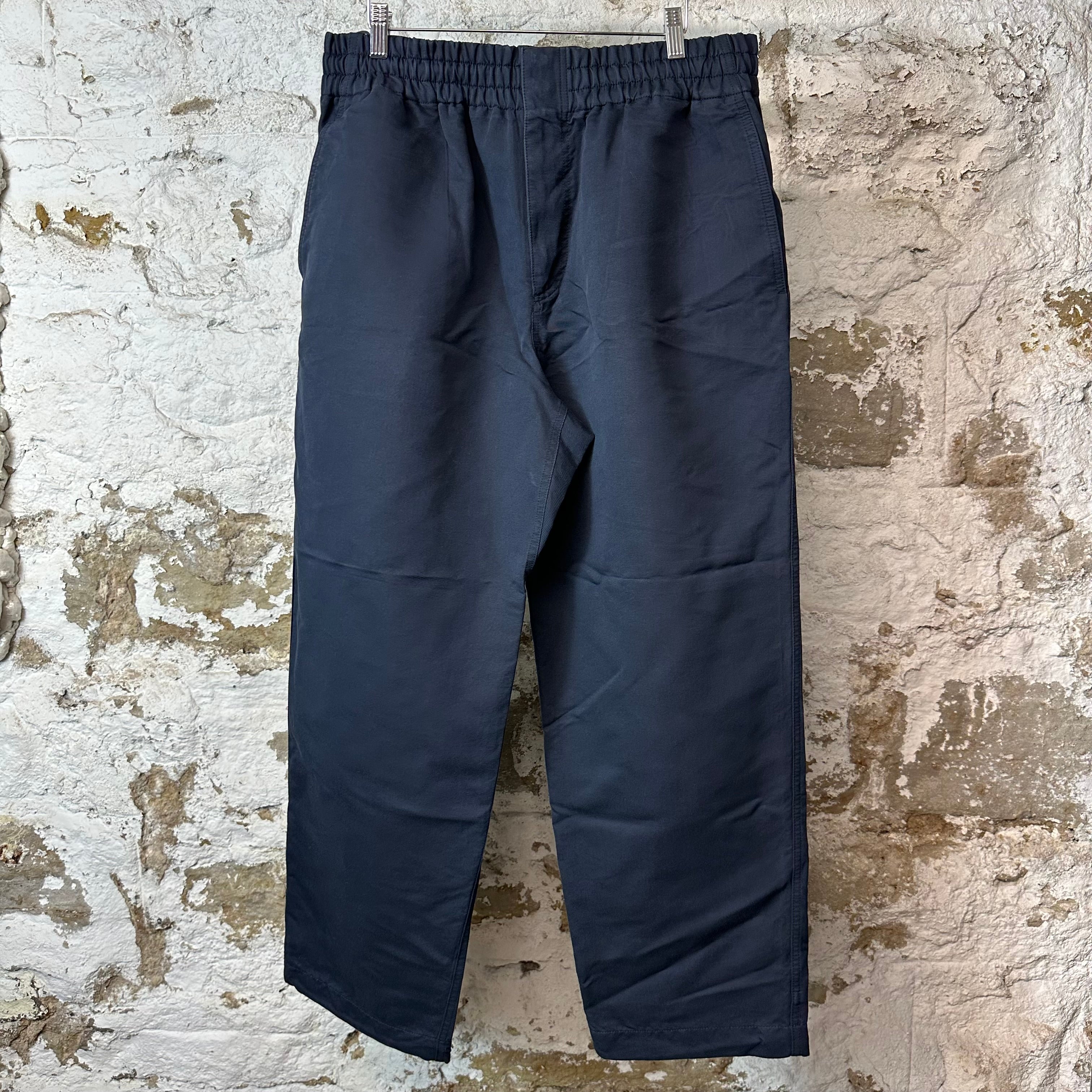 Bottega Veneta Navy Nylon Pants Sz XL