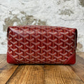 Goyard Boeing 25 Red Monogram Toiletry Bag