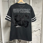 Supreme 86 Black Scales Football Jersey Sz L