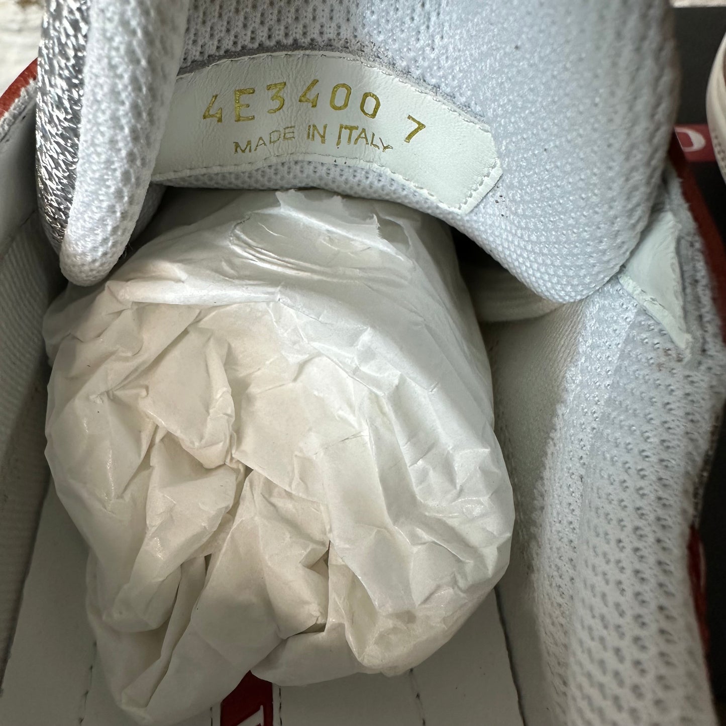 Prada Americas Cup Rame Patent Sneaker Sz 7 DS