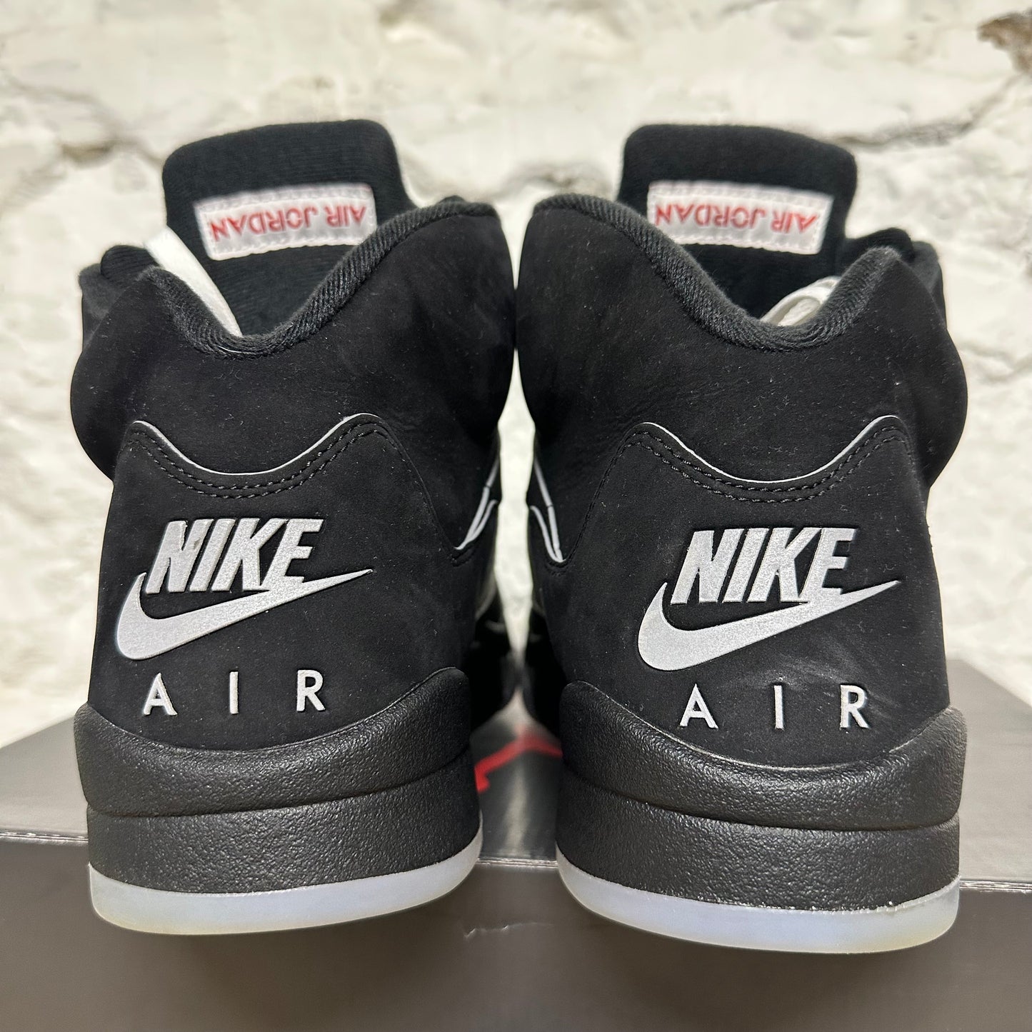 Air Jordan 5 Black Metallic Sz 13