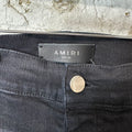 Amiri Distressed Faded Black Denim Jeans Sz 32