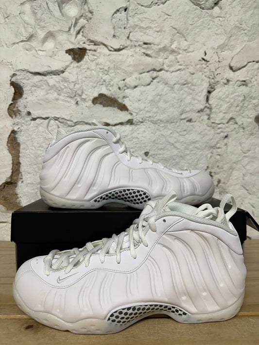 Nike Air Foamposite One Triple White Sz 9 DS