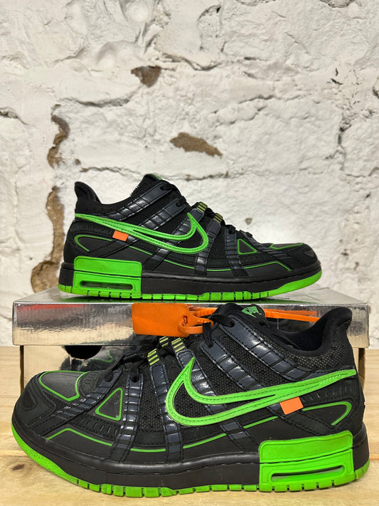 Off White Rubber Dunk Green Strike Sz 9