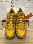 Off White Rubber Dunk Gold Sz 9