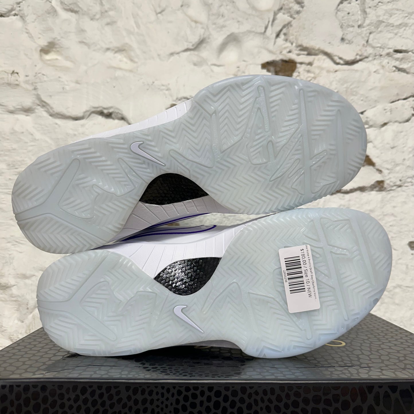 Nike Kobe 4 Protro Draft Day Charlotte Hornets Sz 10 DS