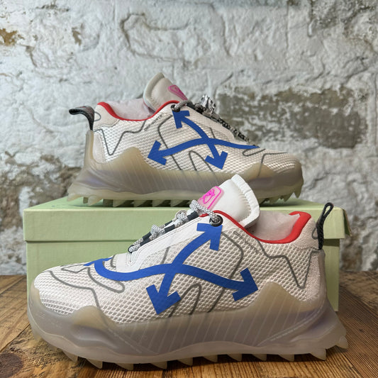 Off-White ODSY 1000 Blue White Mesh Sneaker Sz 10 (43) DS