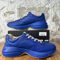 Gucci Rhyton Silver NY Blue Sneaker Sz 9.5