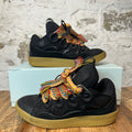 Lanvin Curb Multicolor Lace Black Gum Sneaker Sz 9 (42)