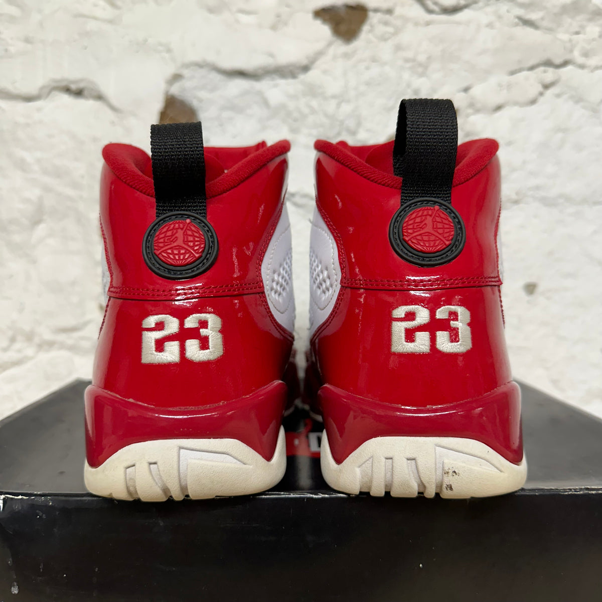 Air Jordan 9 White Gym Red Sz 11